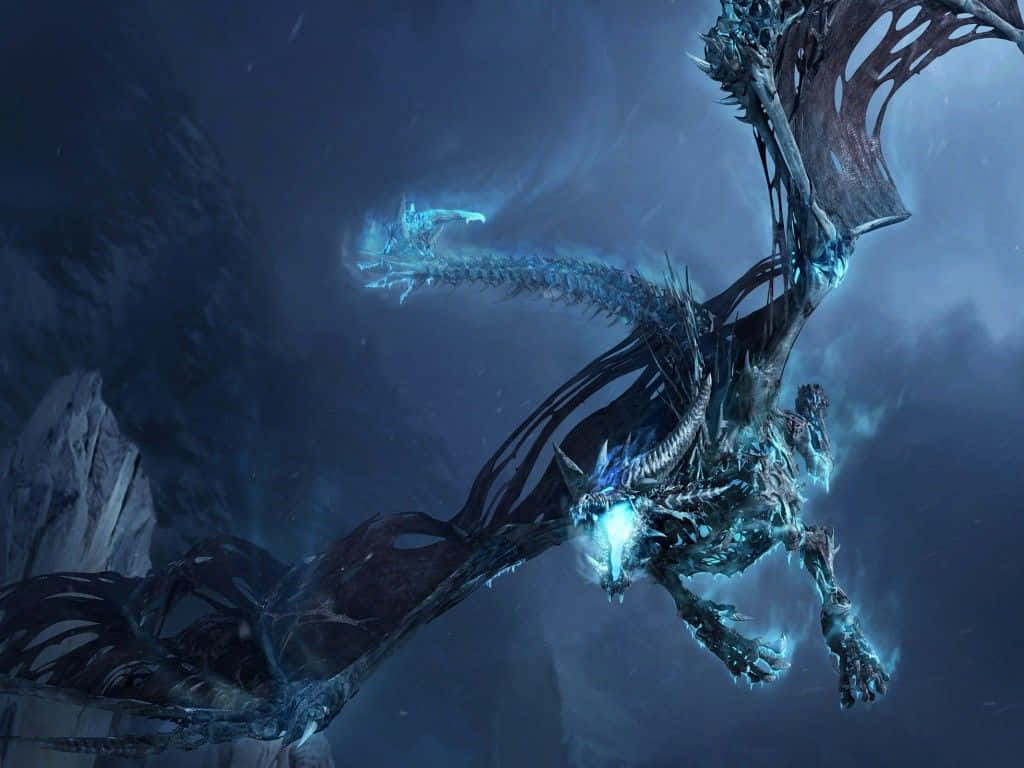 Ice Dragon Awesome Ipad Background