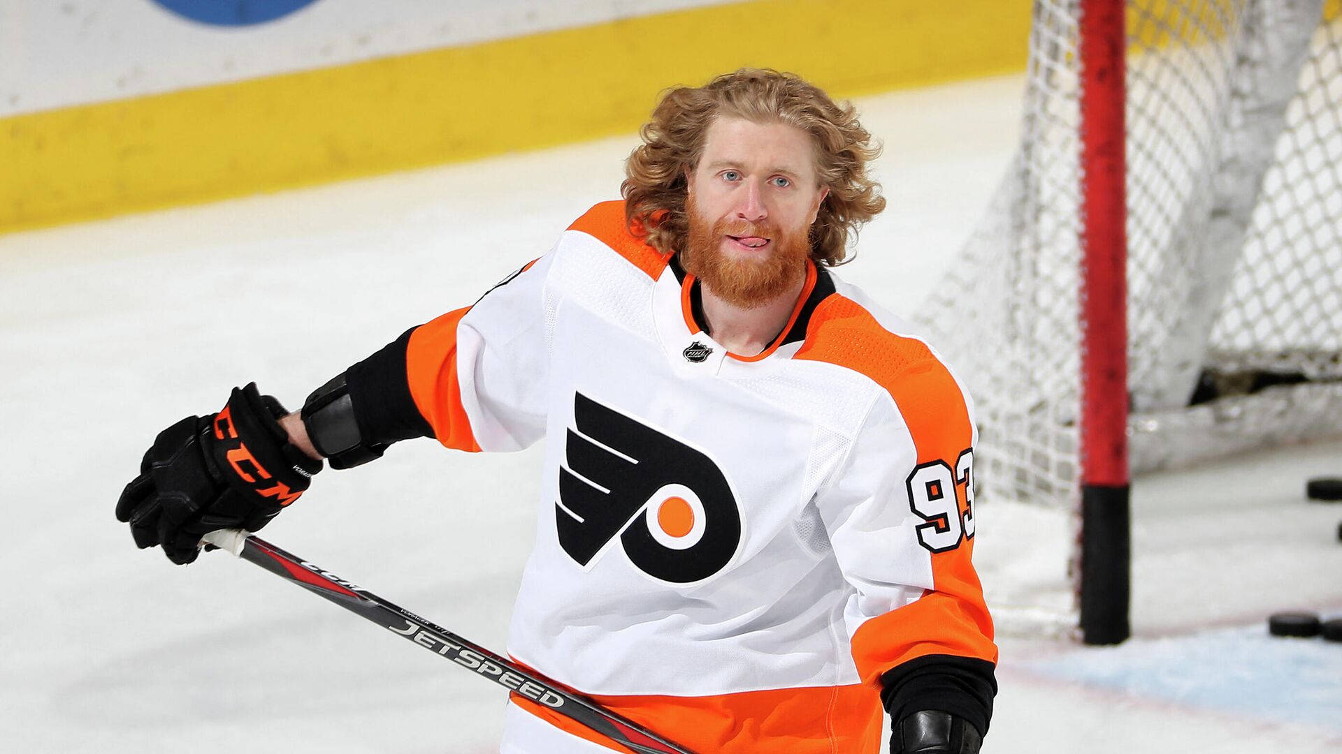 Ice Hockey Jakub Voracek Philadelphia Flyers Versus New Jersey Devils Background