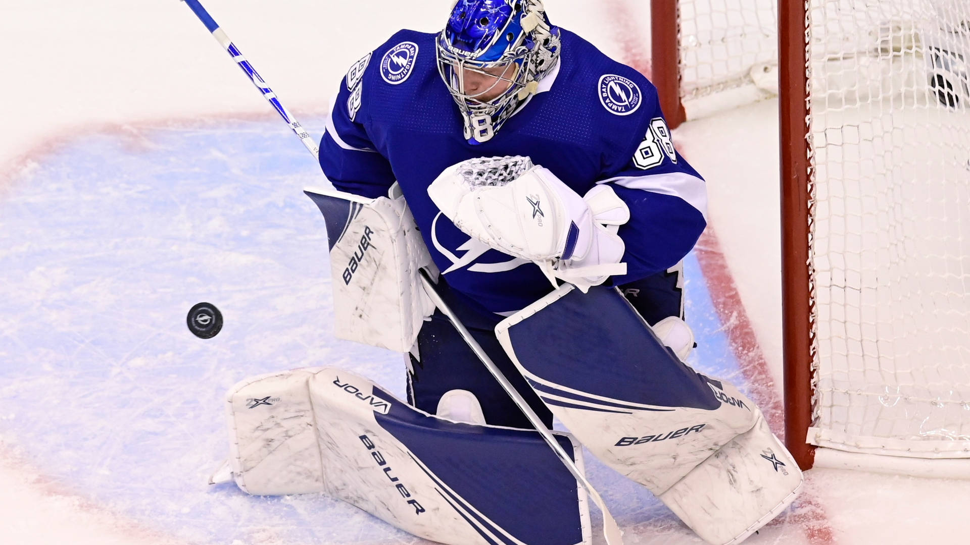 Ice Hockey League Goaltender Andrei Vasilevskiy Background