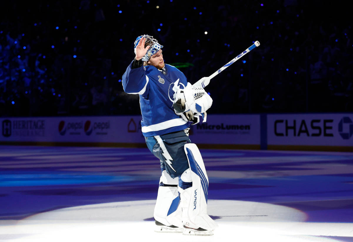 Ice Hockey Mvp Andrei Vasilevskiy Background