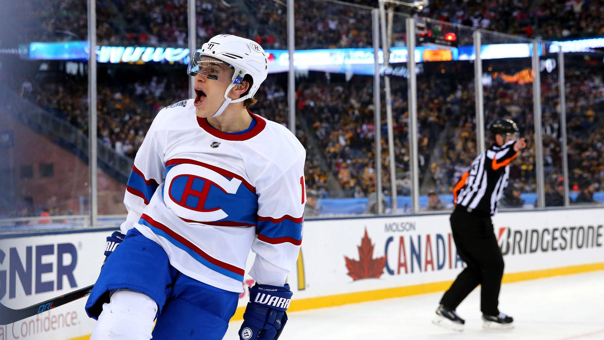 Ice Hockey Player Brendan Gallagher In Action