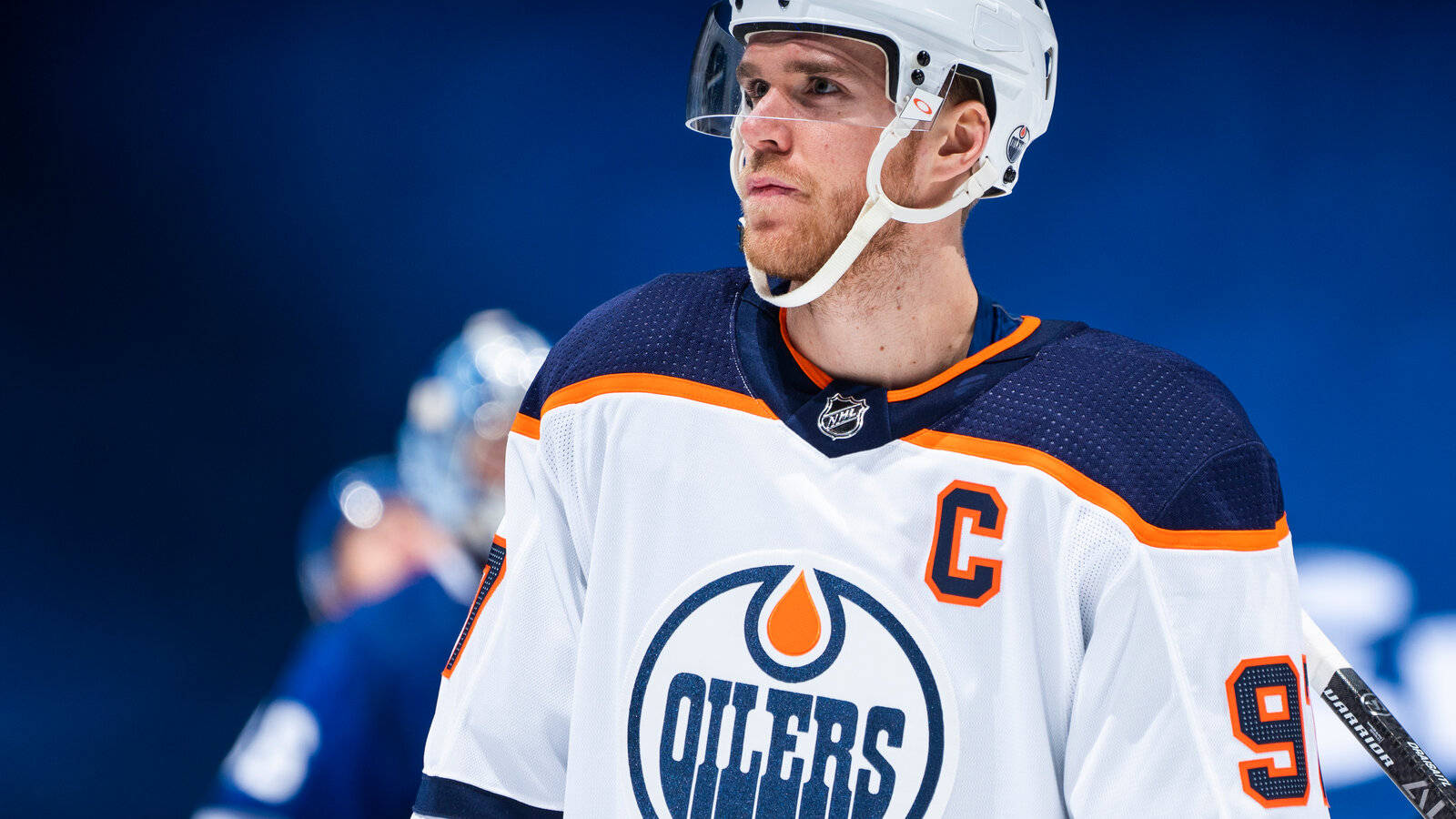 Ice Hockey Player Connor Mcdavid Background