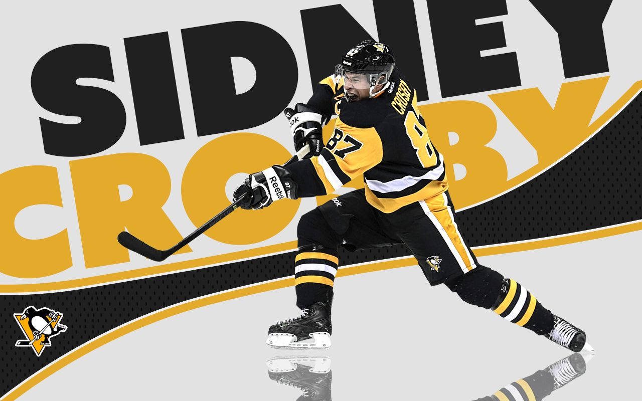 Ice Hockey Player Sidney Crosby Background