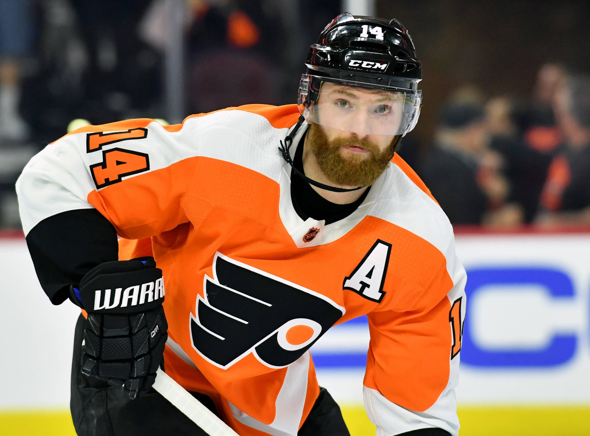 Ice Hockey Star Sean Couturier Background