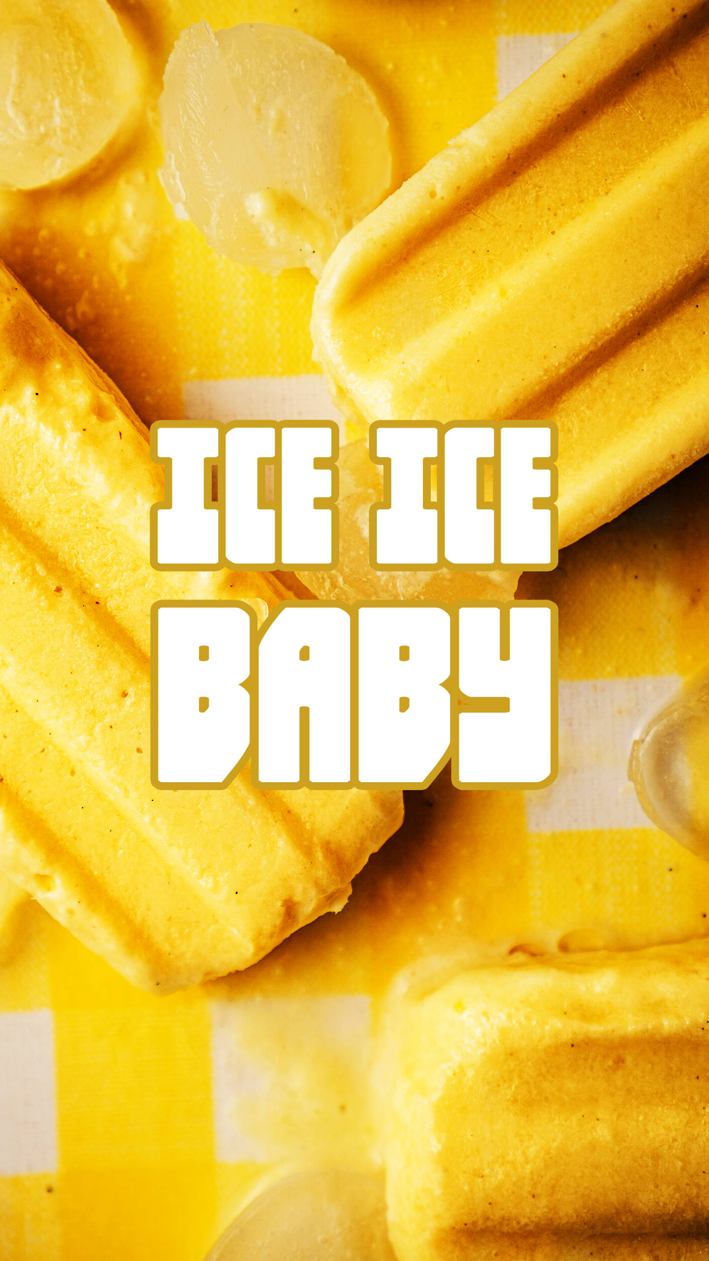 Ice Ice Baby 80s Retro Vintage