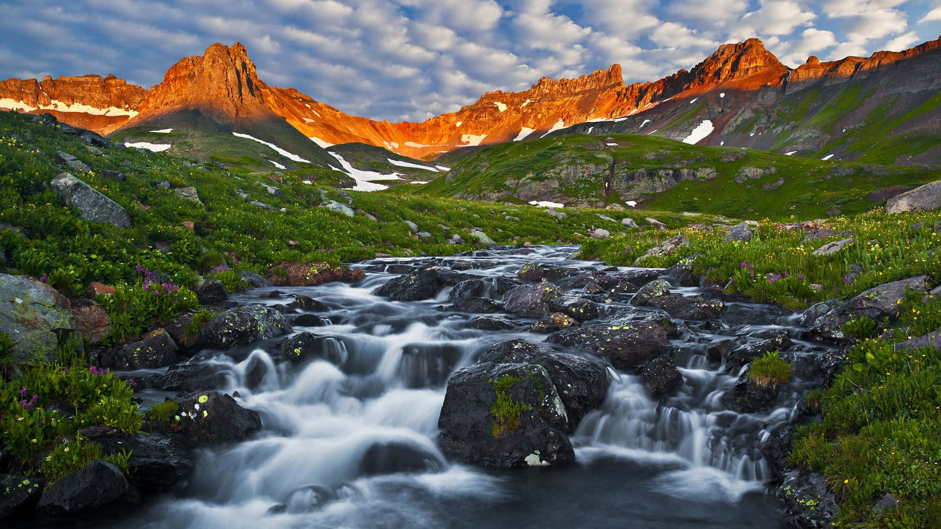 Ice Lake Basin Colorado Desktop Background