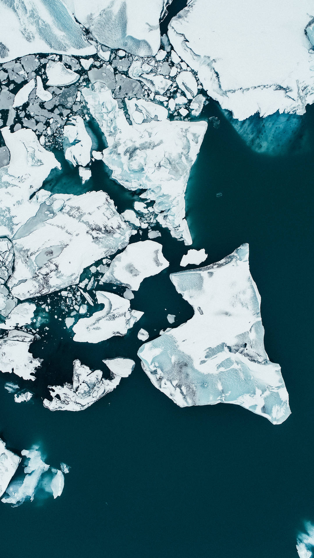 Iceland Ice Glaciers Cool Ipad Background