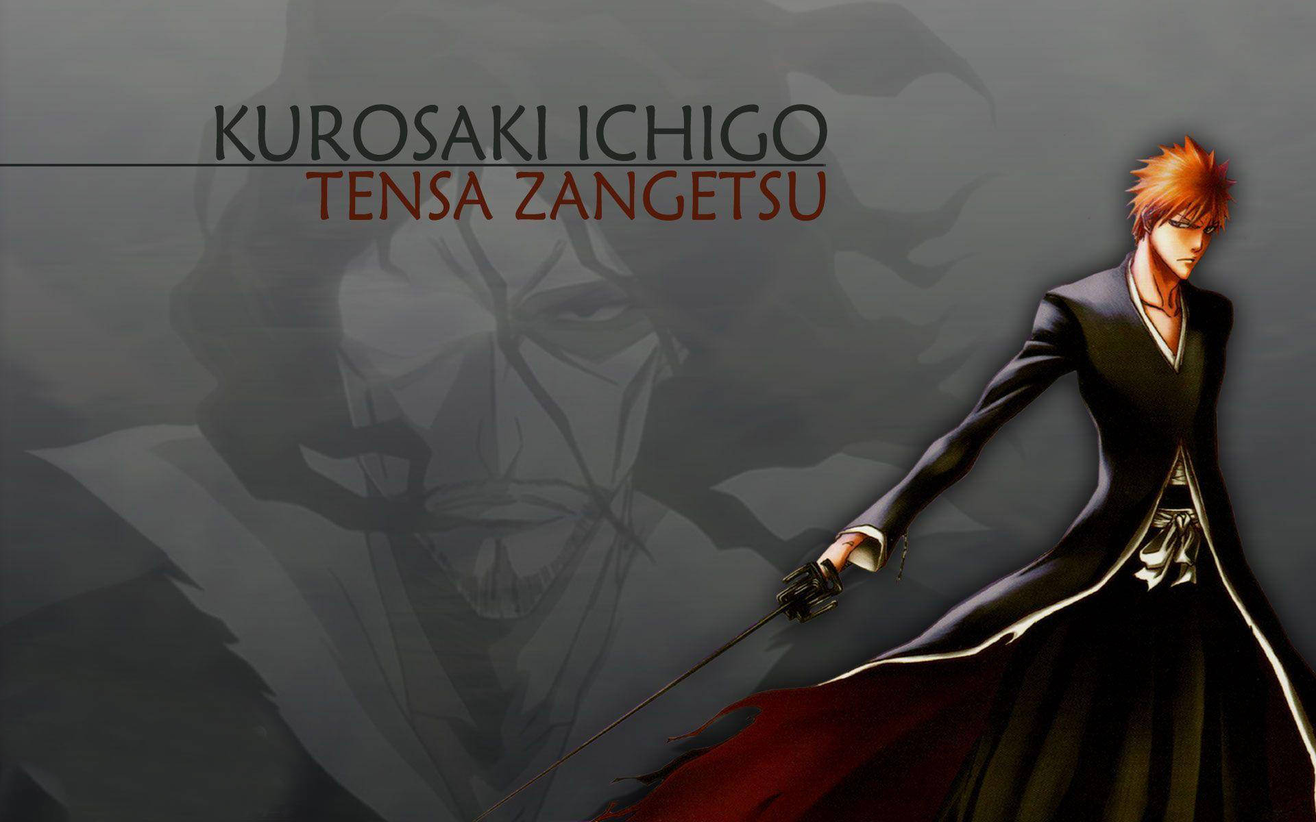 Ichigo Bankai Tensa Zangetsu Background