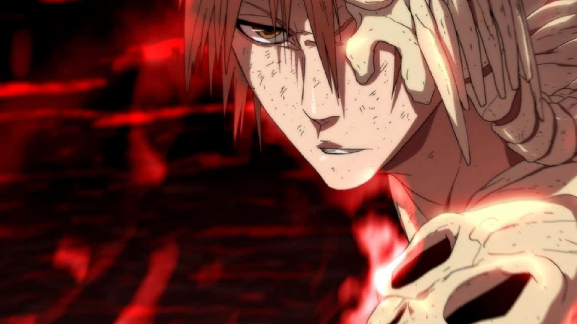 Ichigo Kurosaki In Intense Action
