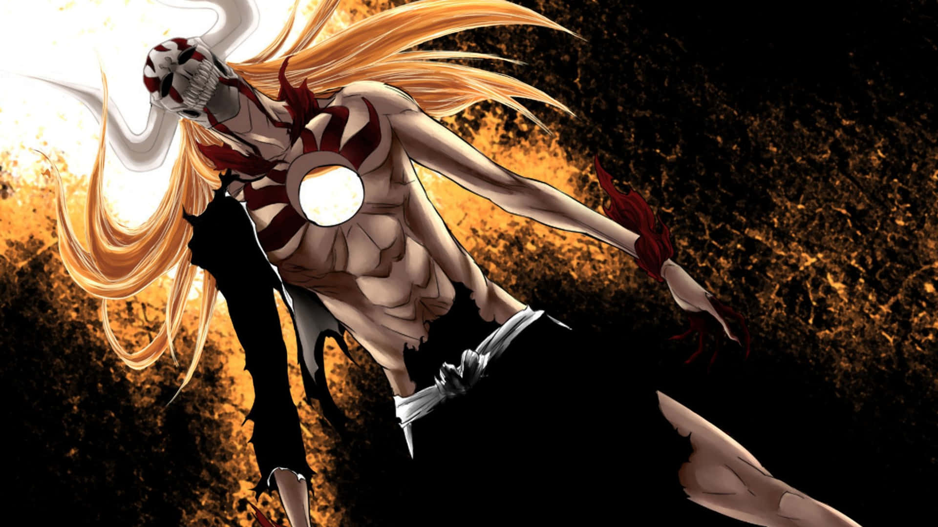 Ichigo Kurosaki In Intense Battle Stance