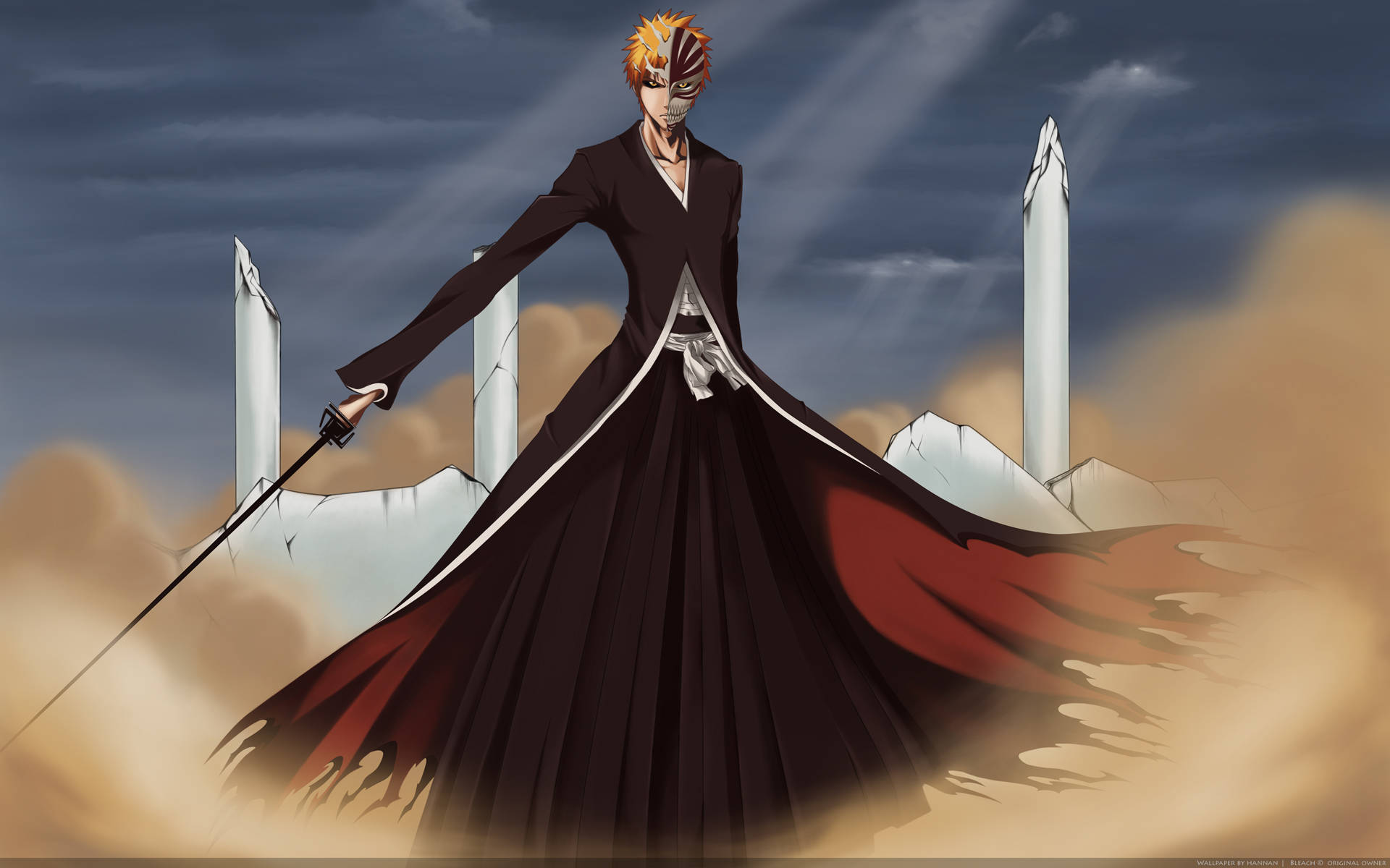 Ichigo Kurosaki New Bleach Background