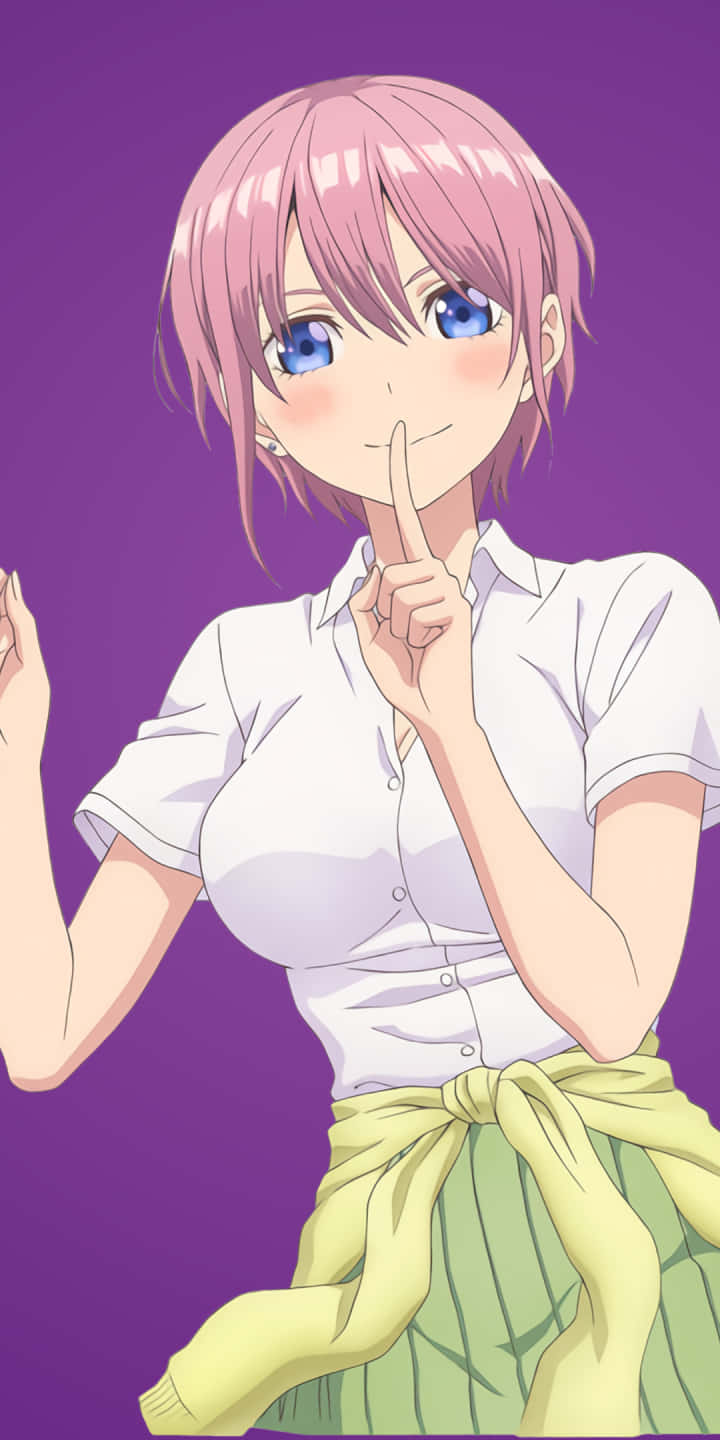 Ichika From The Quintessential Quintuplets Background