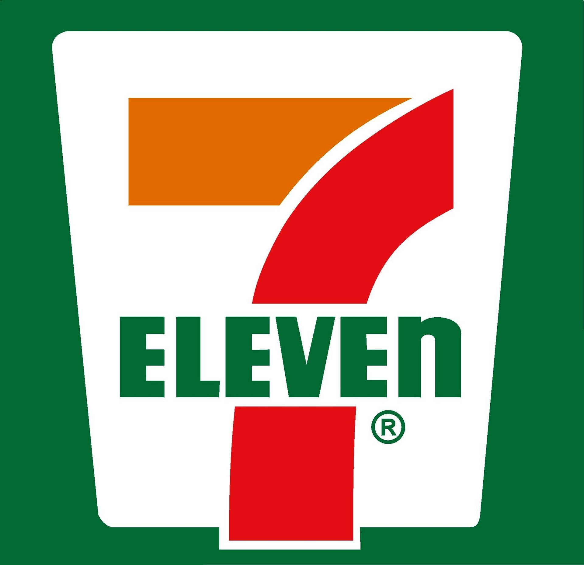 Iconic 7 Eleven Logo Background