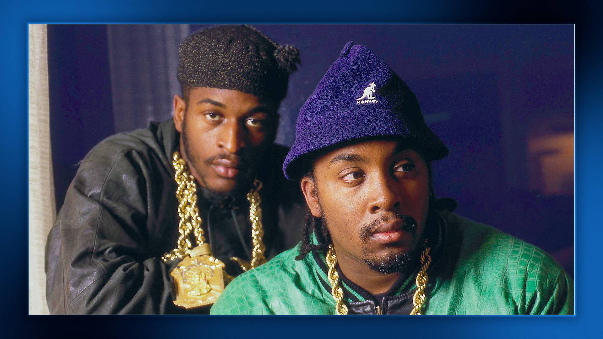 Iconic 90s Hip-hop Duo Eric B. And Rakim Background