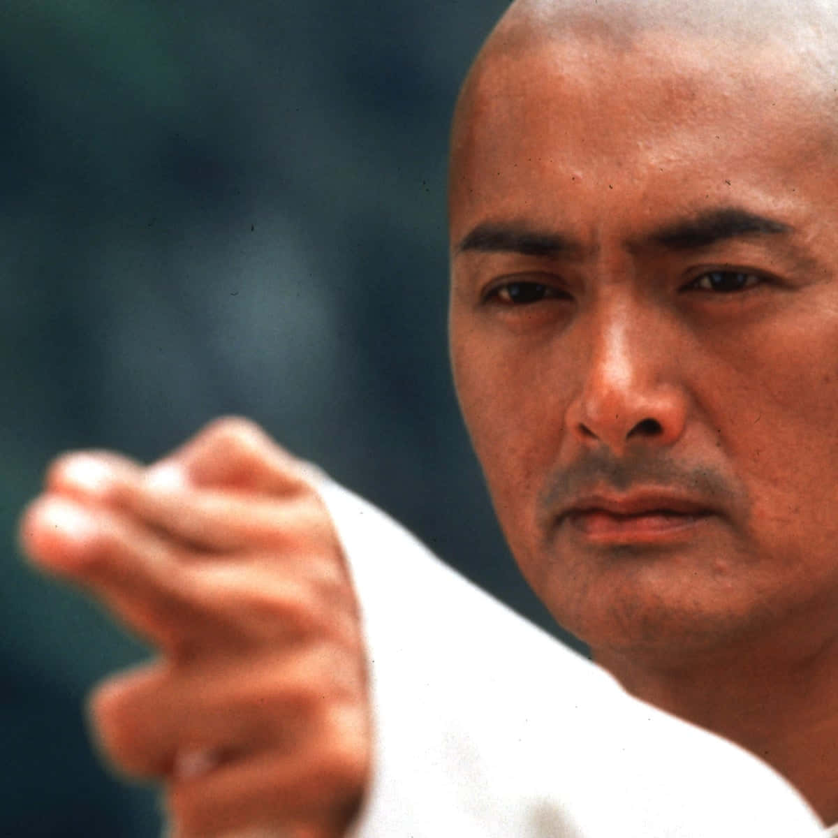 Iconic Actor Chow Yun-fat In Exclusive Wallpaper Background