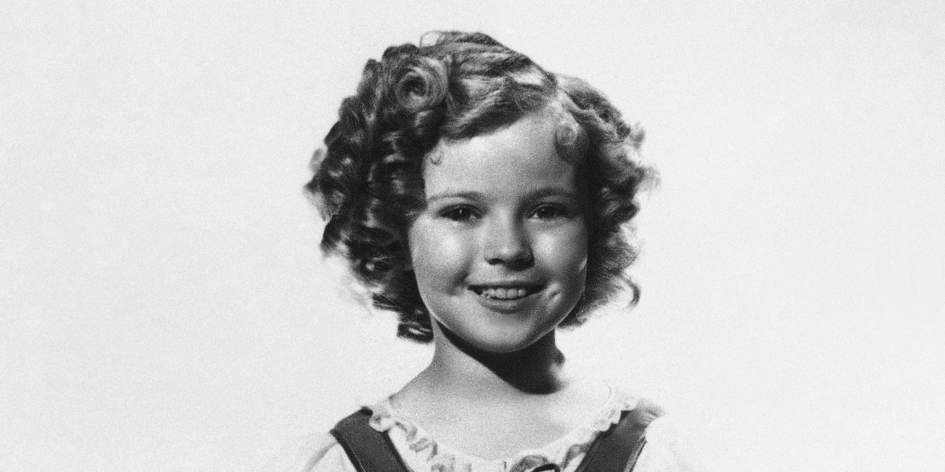 Iconic Actress Shirley Temple Background