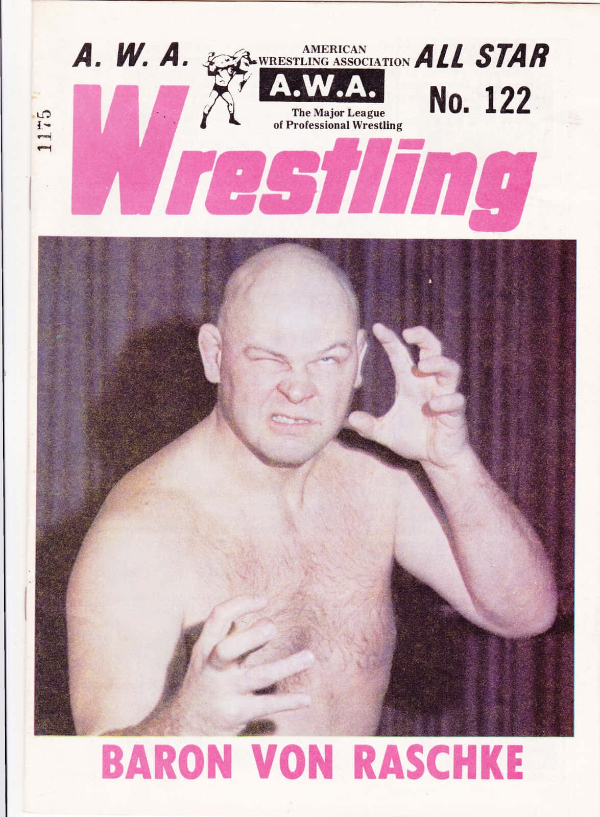 Iconic American Wrestler, Baron Von Raschke In Action Background