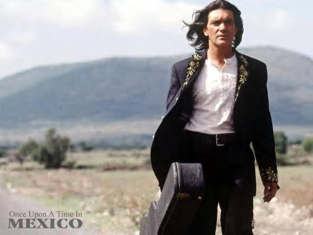 Iconic Antonio Banderas In Once Upon A Time In Mexico