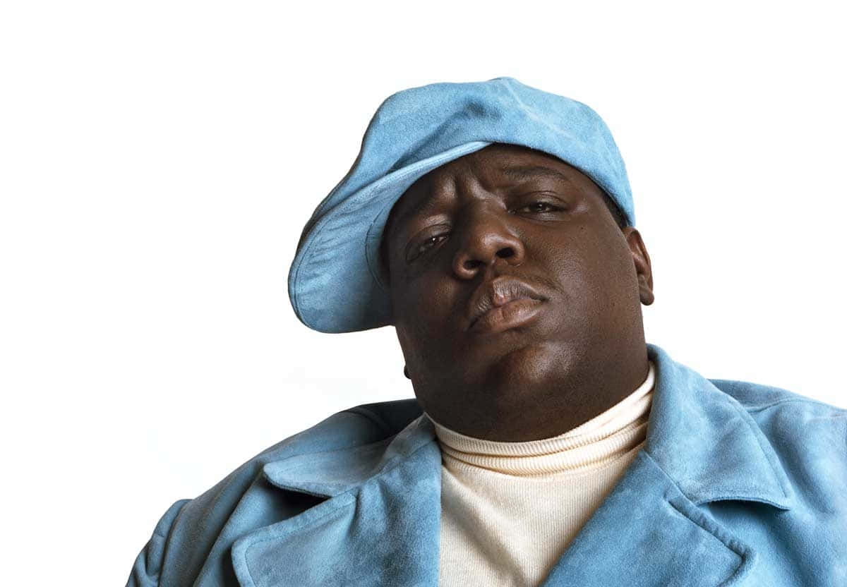 Iconic Blue Hat Rapper Background