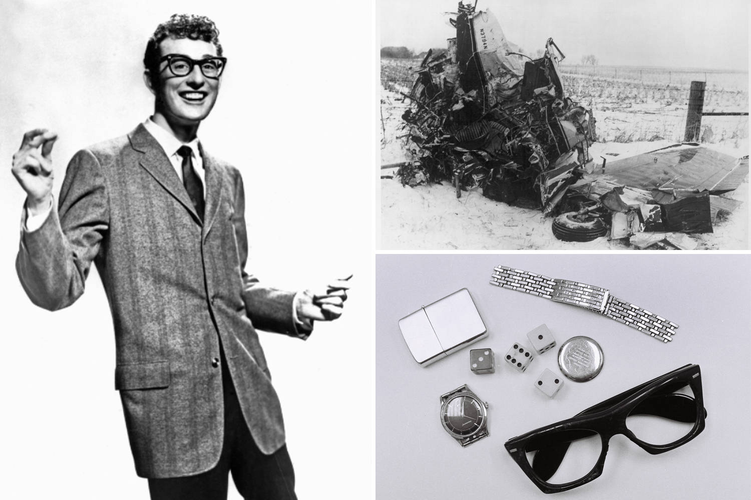 Iconic Buddy Holly And The Crickets Band Collage