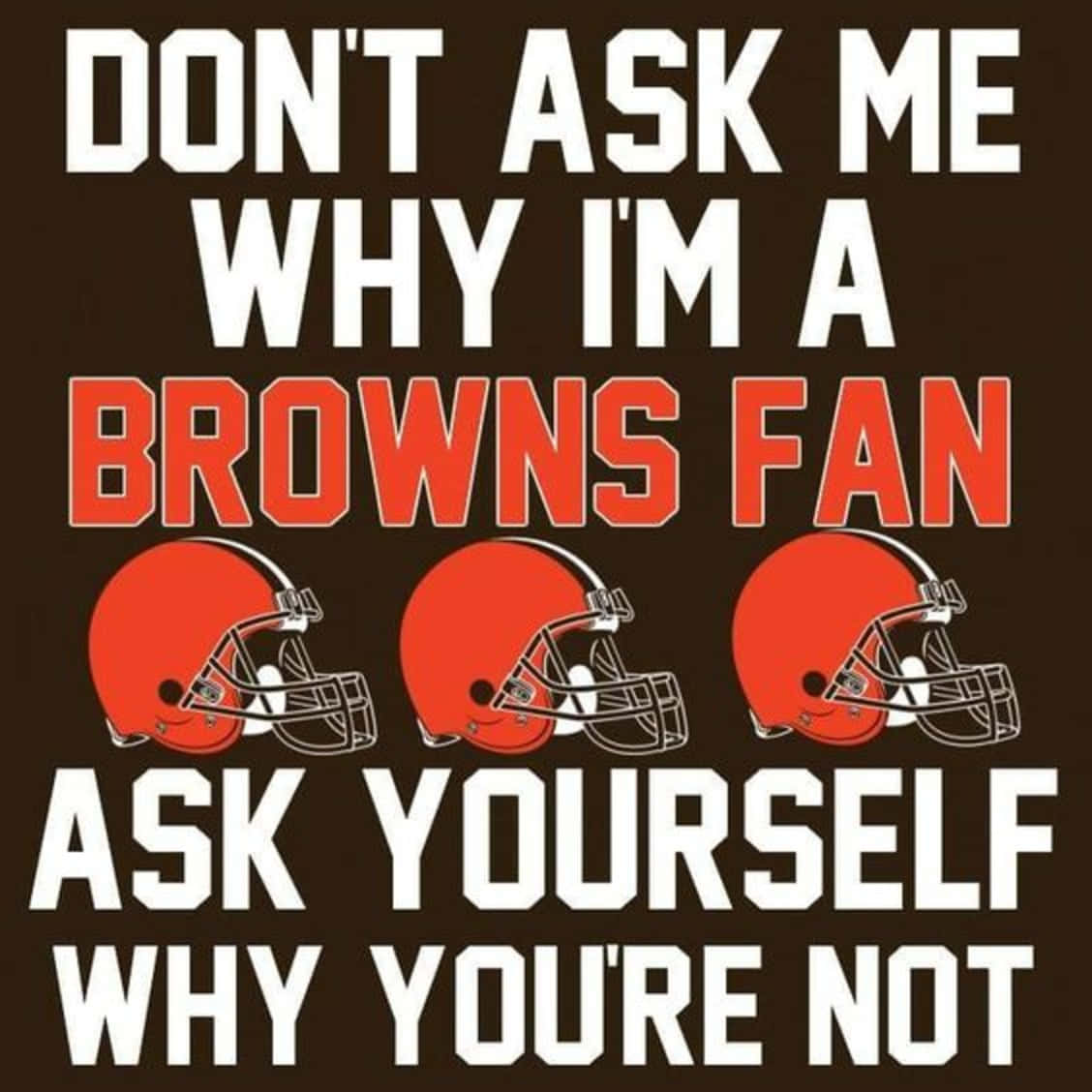 Iconic Cleveland Browns Logo Background