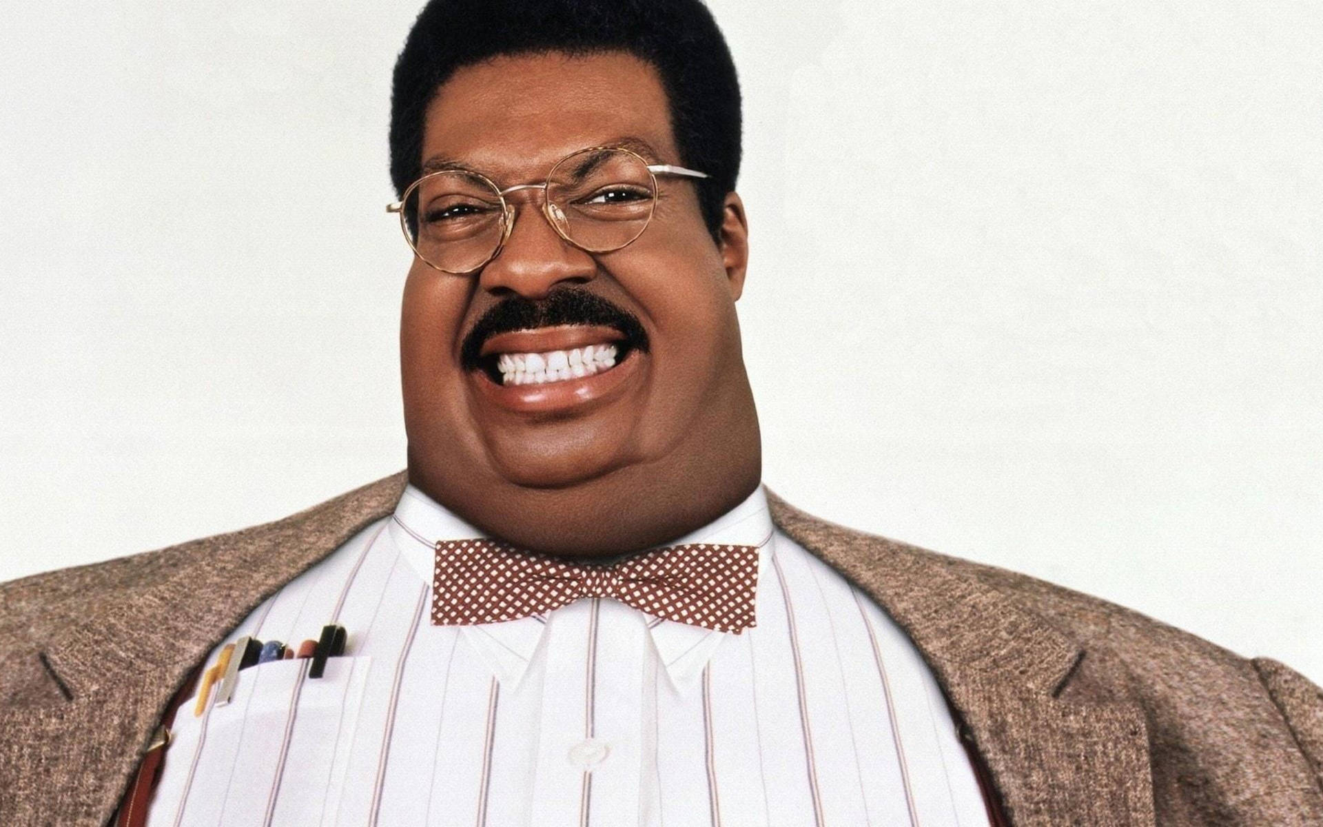 Iconic Comedian Eddie Murphy In The Nutty Professor Movie.