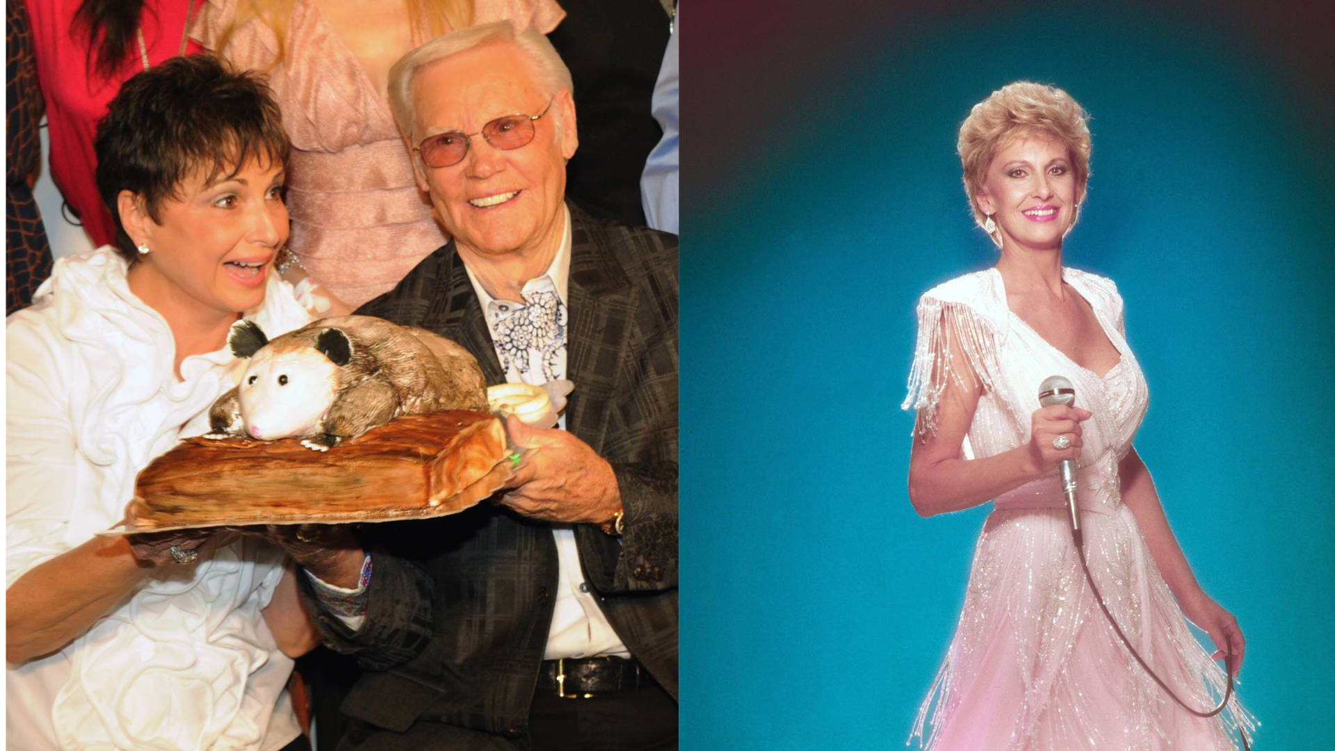 Iconic Country Music Pair: George Jones And Tammy Wynette Background