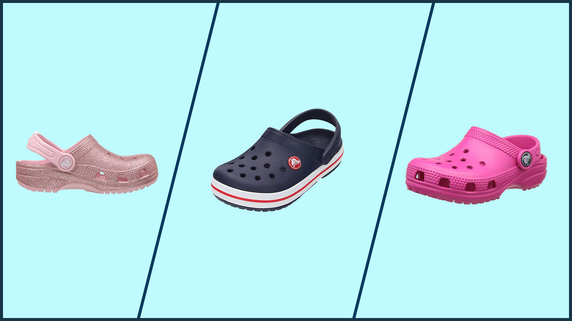 Iconic Crocs Sandals Background