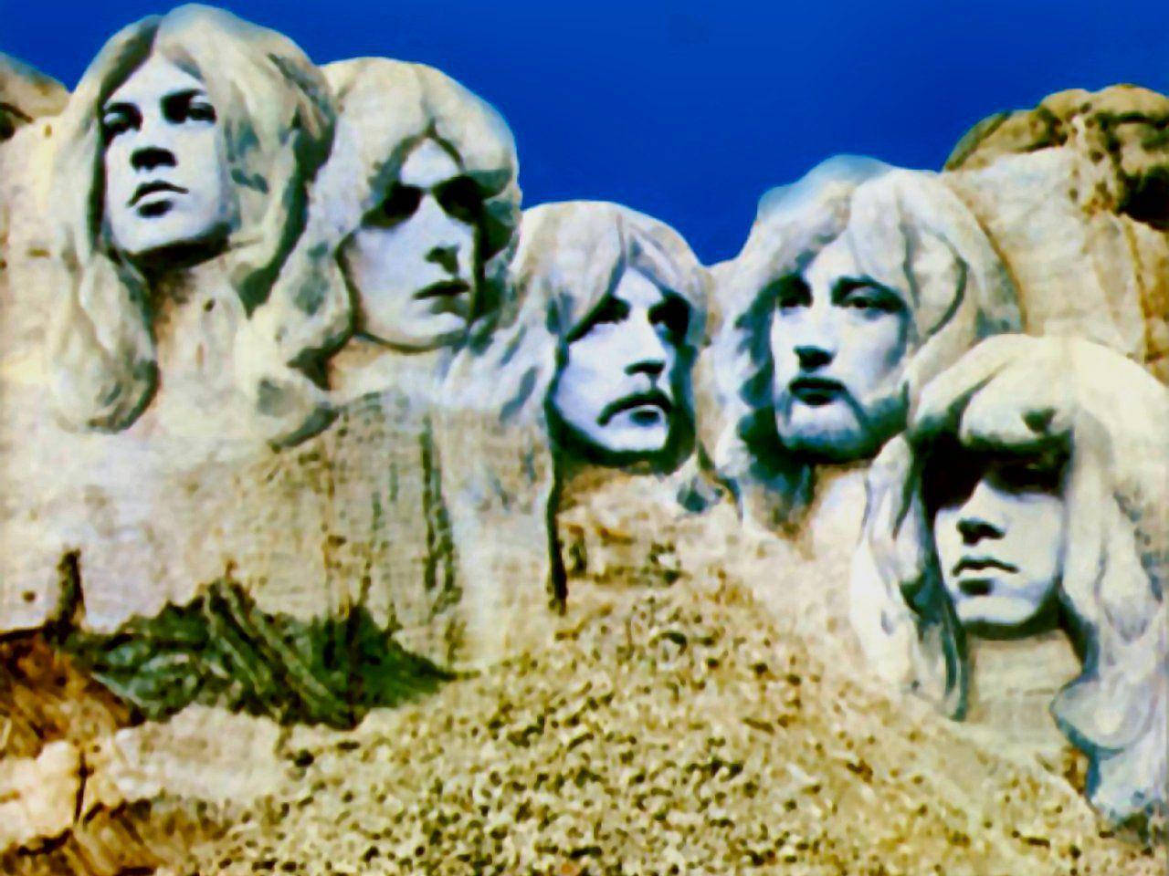 Iconic Deep Purple Rock Album Cover Art