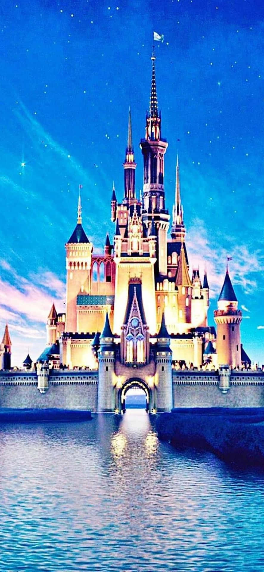 Iconic Disney World Android Background