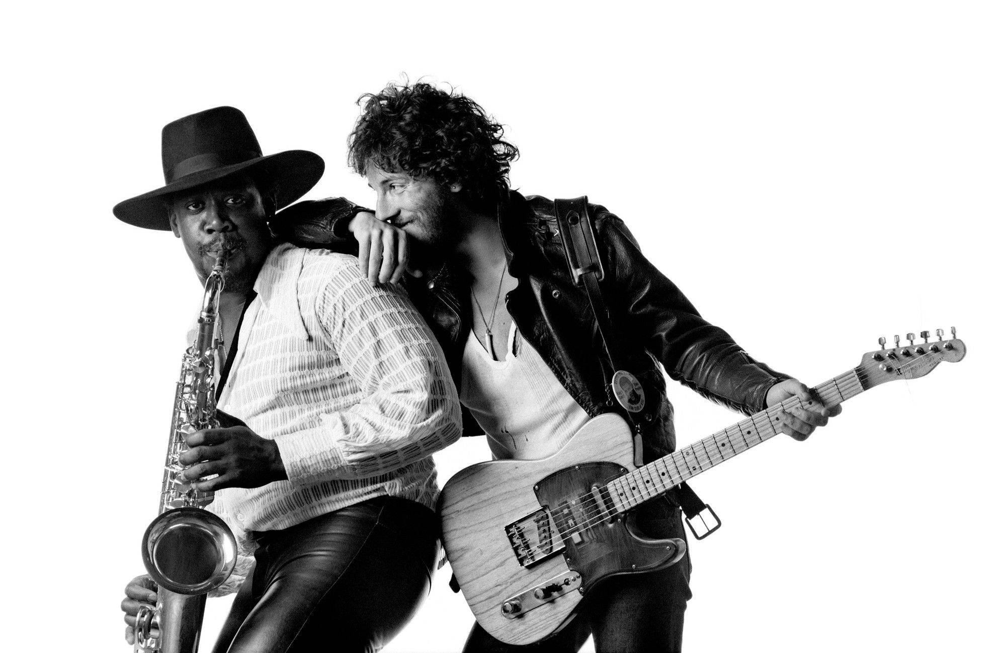 Iconic Duo: Bruce Springsteen And Clarence Clemons In Concert