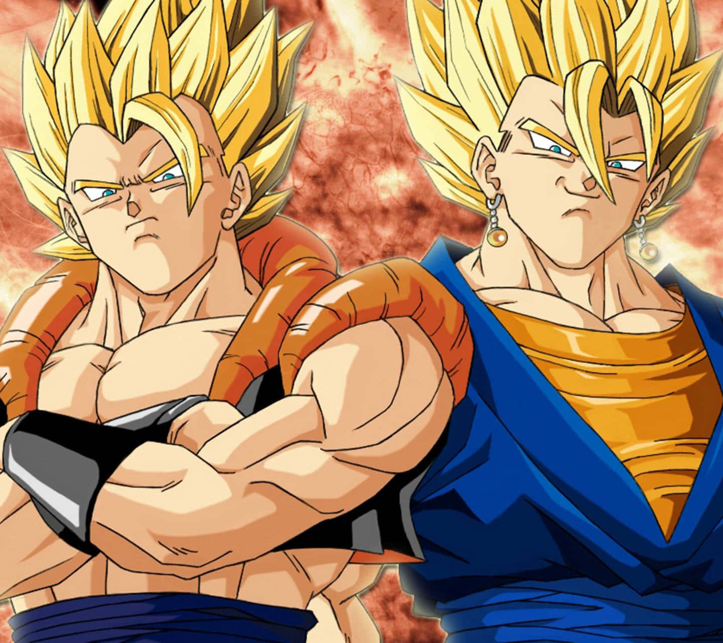 Iconic Fusions Gogeta And Vegito Background