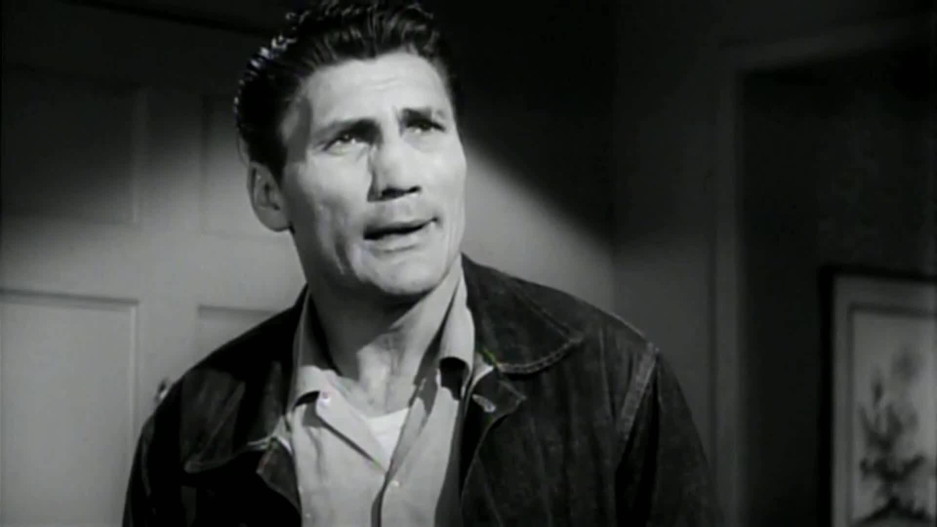 Iconic Hollywood Actor Jack Palance In 'house Of Numbers'