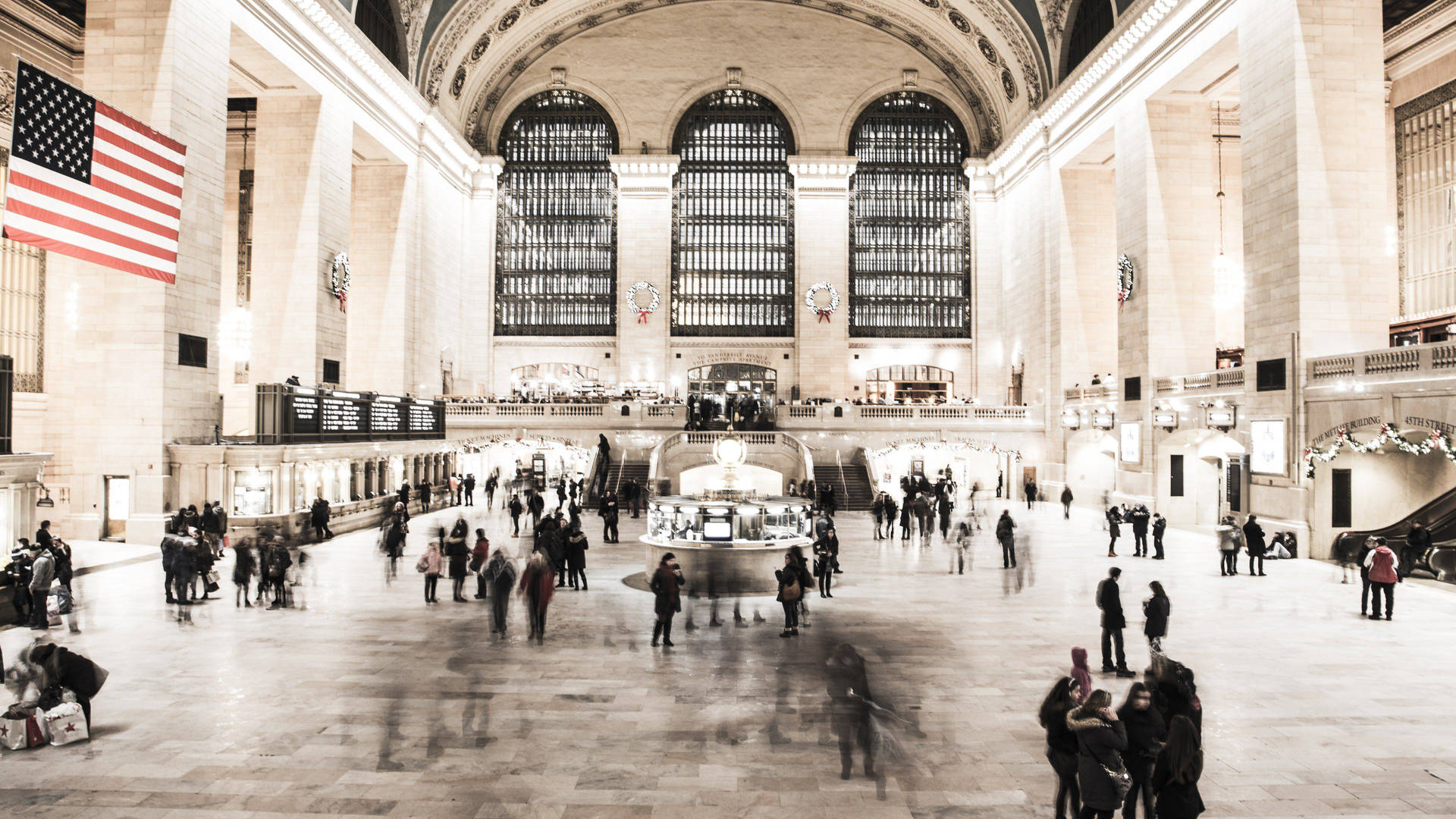 Iconic Image Of Grand Central Terminal, New York City