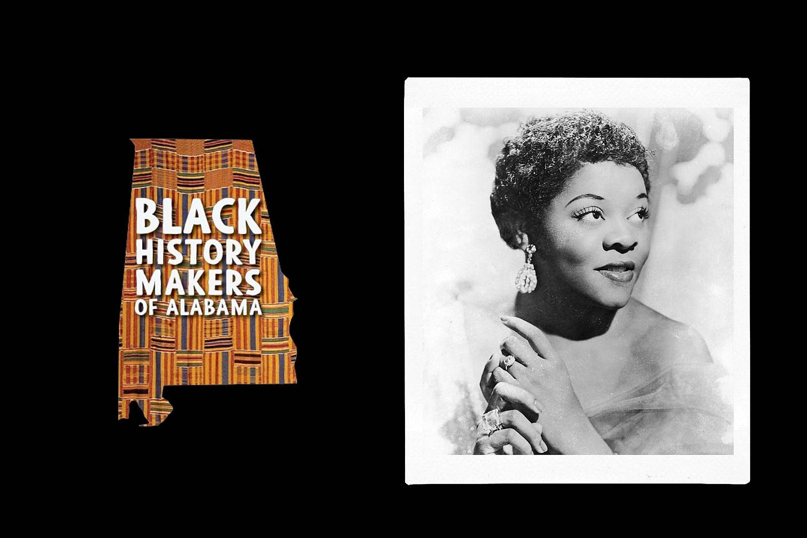 Iconic Jazz Singer Dinah Washington's Artistic Representation Background