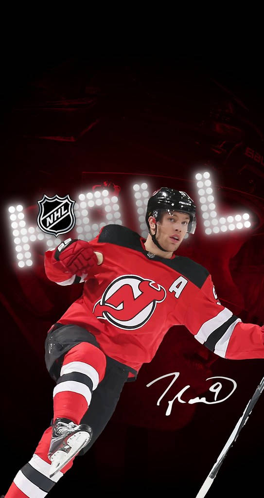 Iconic Left Winger Taylor Hall Background