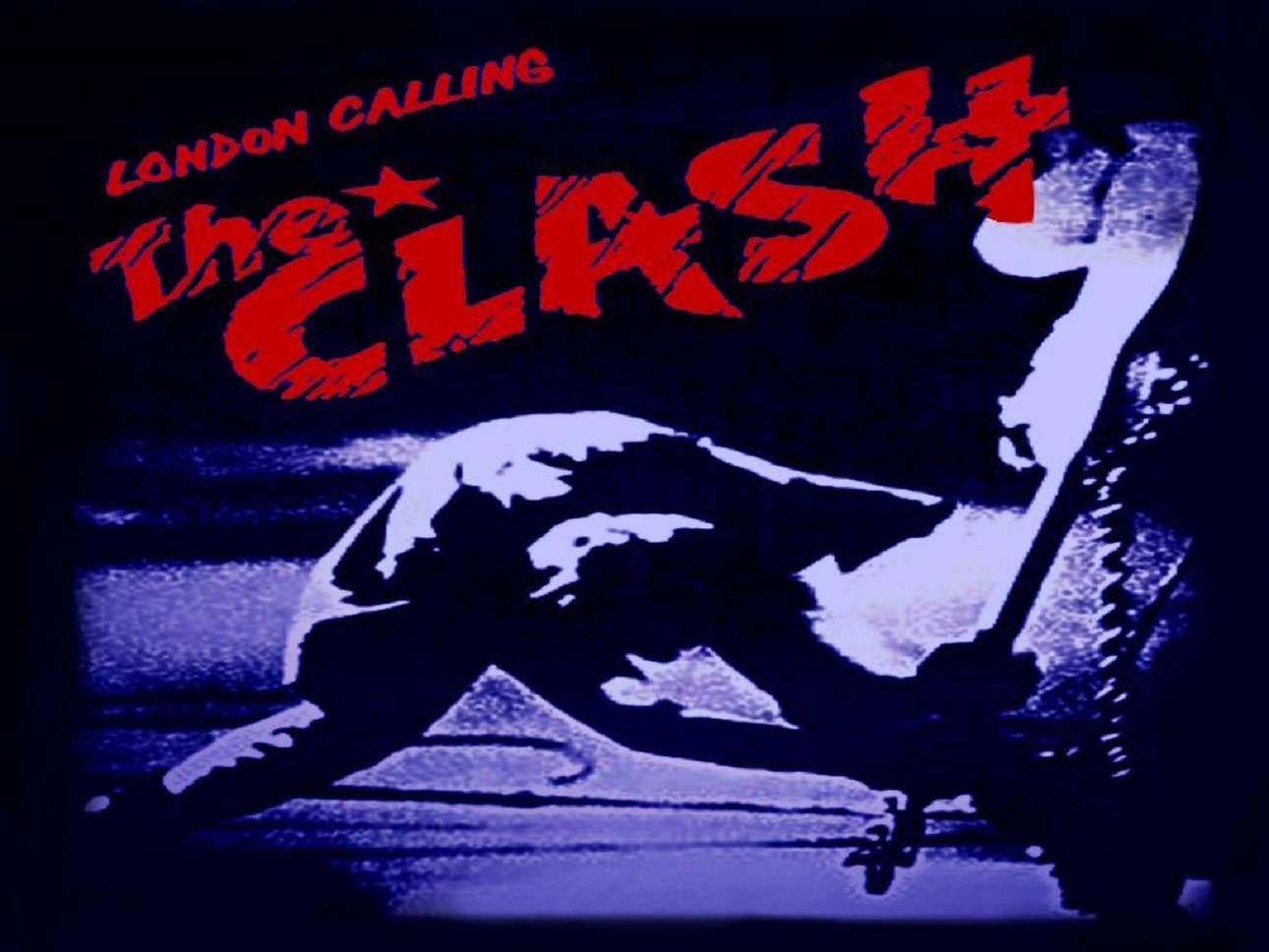 Iconic London Calling Album Cover By The Clash