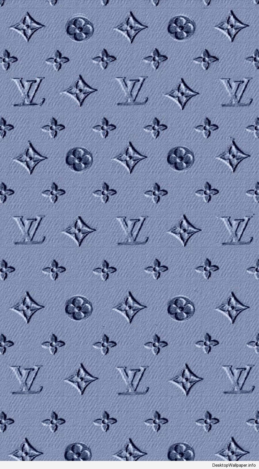Iconic Louis Vuitton Logo Desktop Design Background