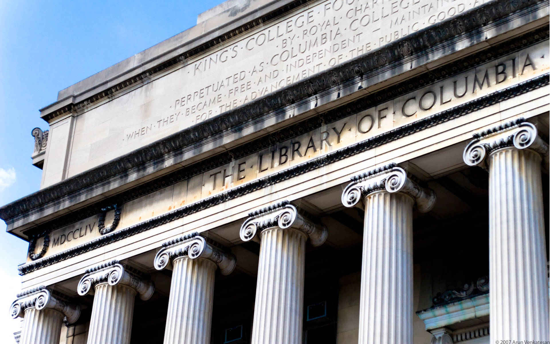 Iconic Low Memorial Library At Columbia University