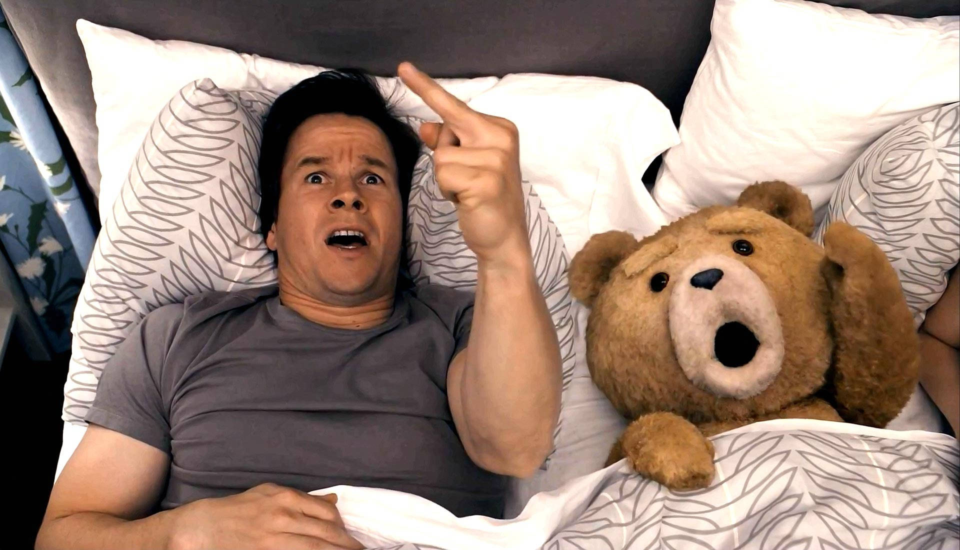 Iconic Mark Wahlberg Ted Movie Background