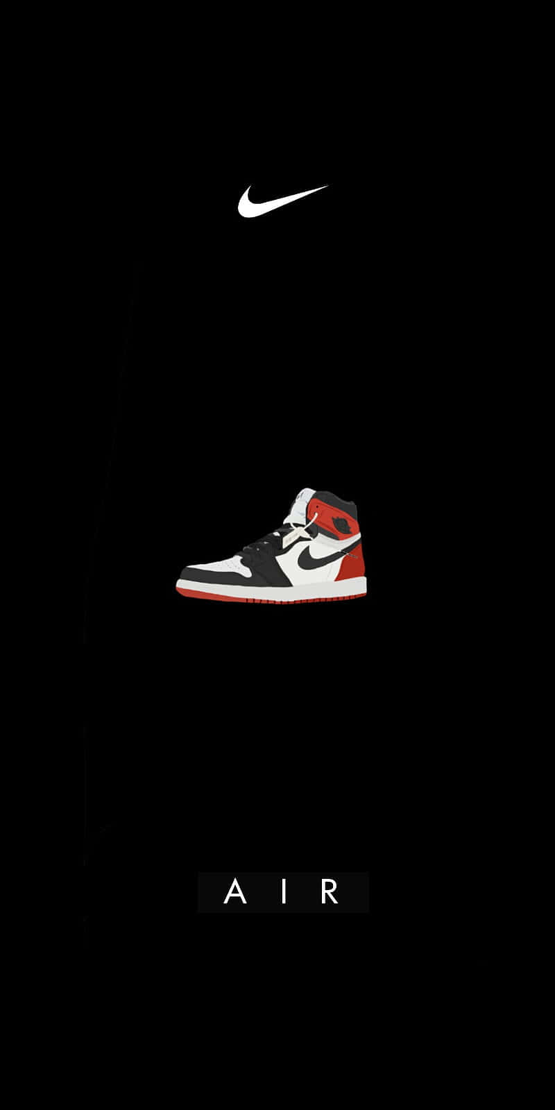 Iconic Nike Jordan Air 1 - Redefining Footwear Style Background