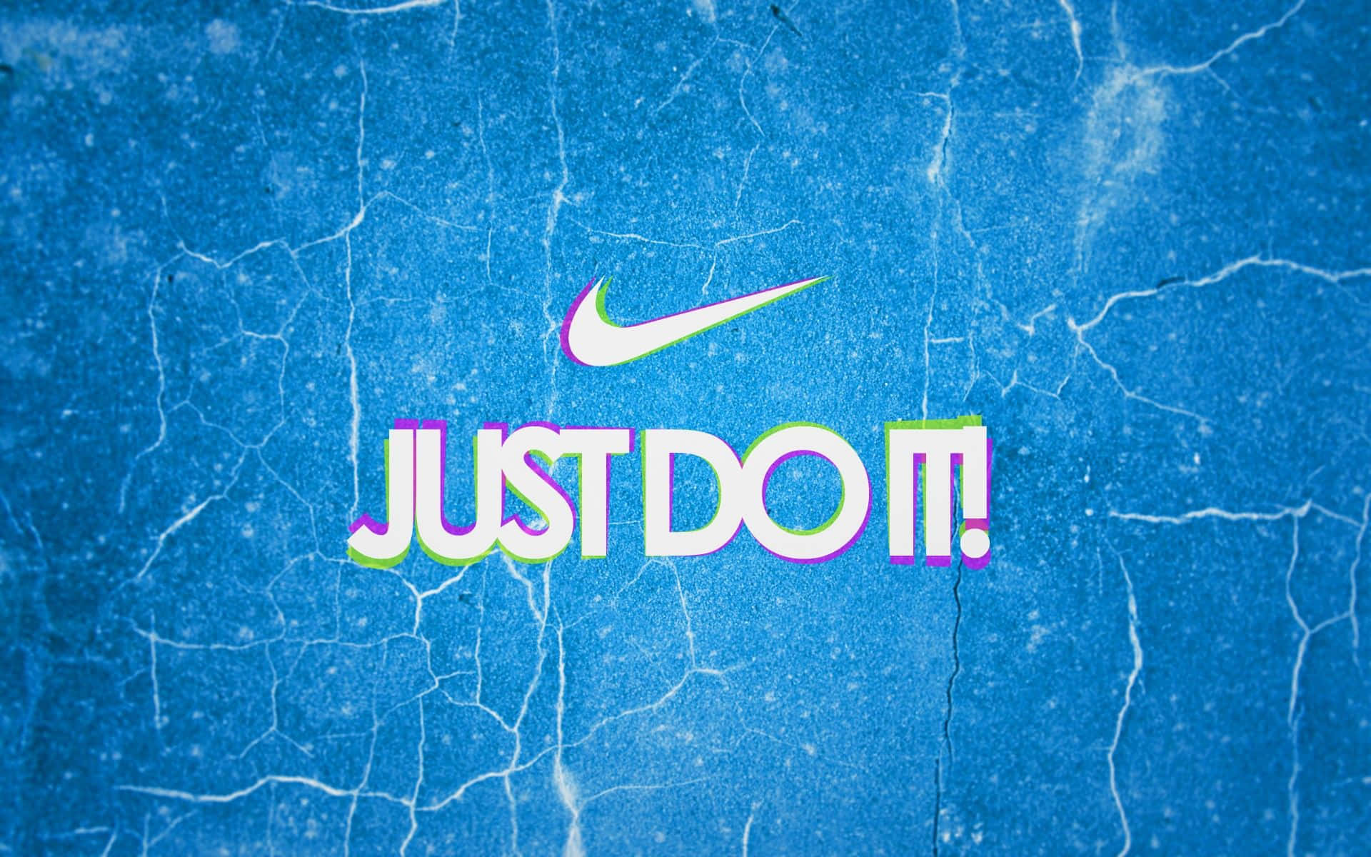 Iconic Nike Swoosh Logo Background