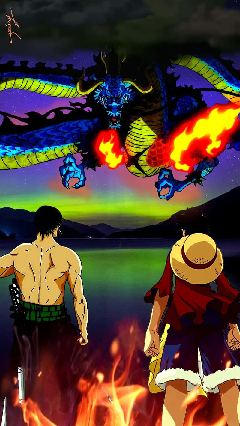 Iconic One Piece 5k Adventure Background