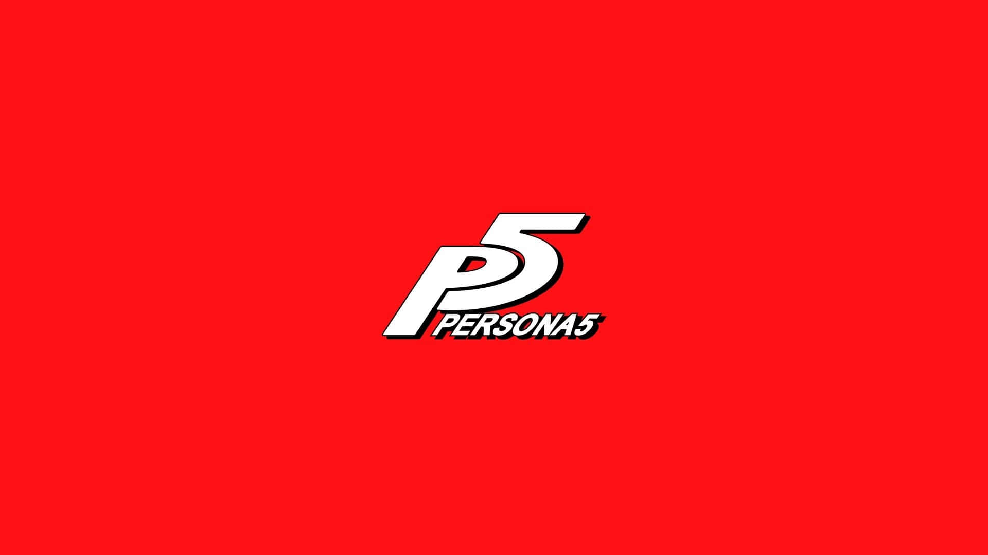 Iconic Persona 5 Logo Background