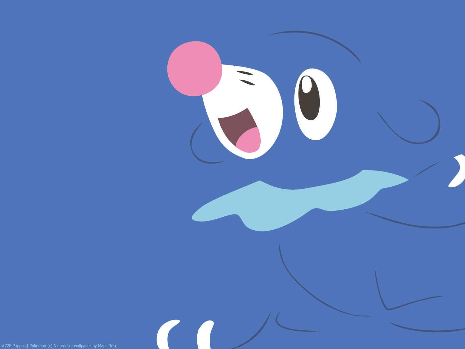 Iconic Pink Nose Of Popplio