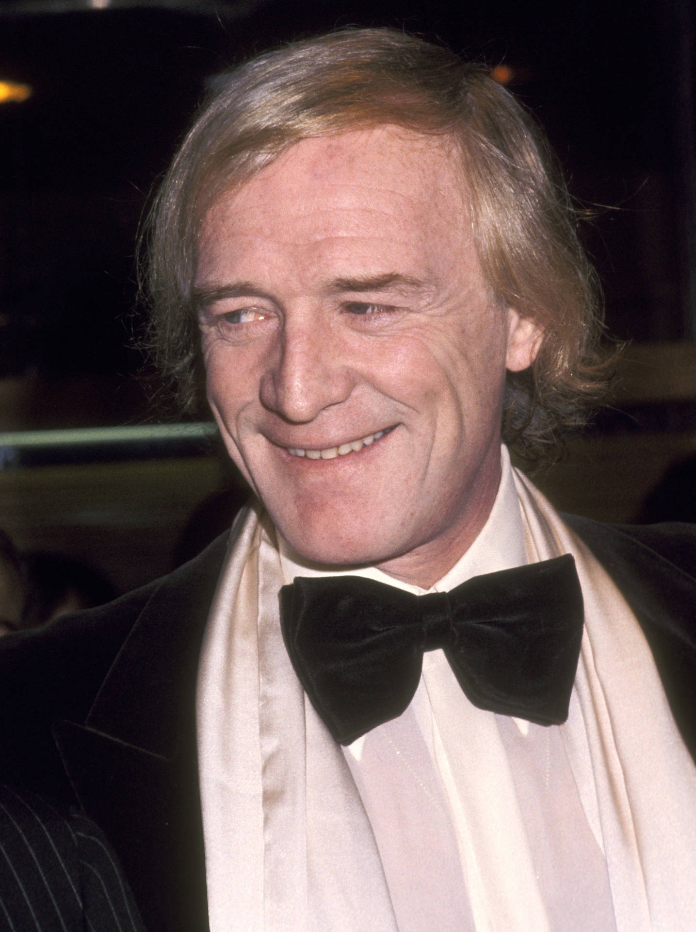 Iconic Portrait Of Legendary Irish Actor Richard Harris Background