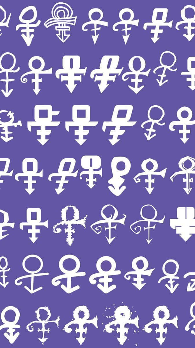 Iconic Prince Symbol Background