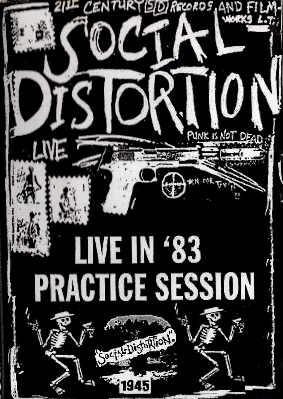 Iconic Punk Rock Manifestation - Social Distortion Background