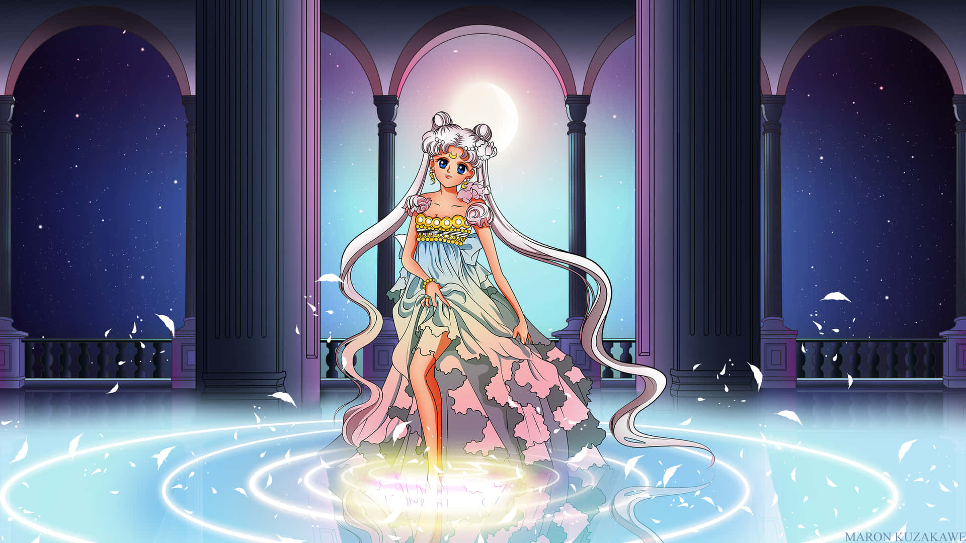Iconic Sailor Moon Profile Picture Background