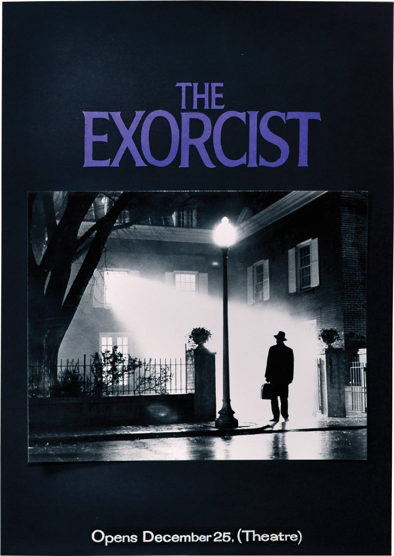 Iconic Scene From The Horror Classic The Exorcist